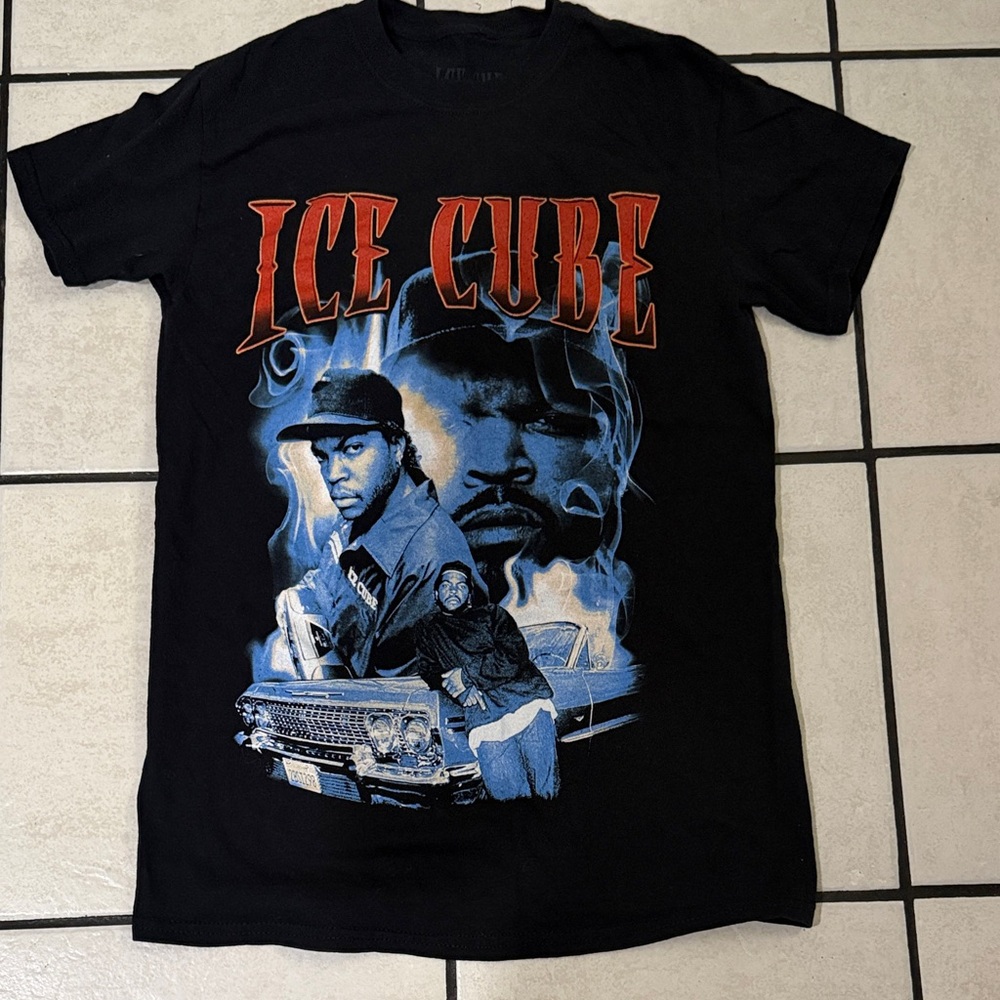 Graphic Tee Ice cube - Black